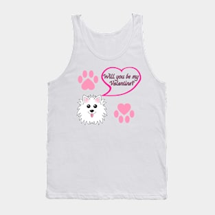 Will you be my Valentine? Pattern Tank Top